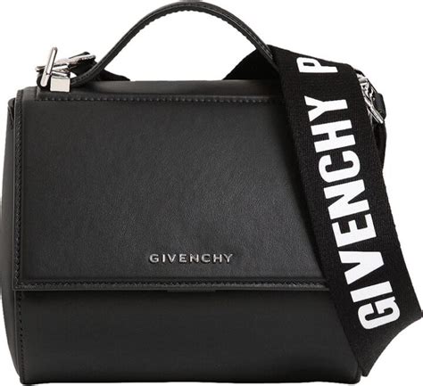 givenchy pandora bag logo strap|givenchy make up bag.